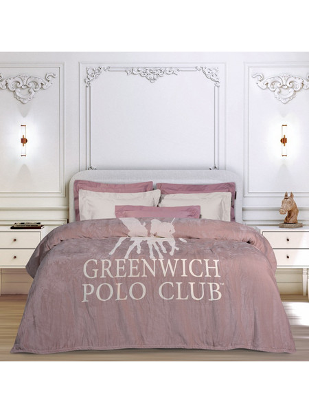 GREENWICH POLO CLUB ΚΟΥΒΕΡΤΑ FLEECE 160X220 ESSENTIAL 3491 NUDE