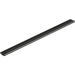 ΜΠΑΡΑ ΟΡΟΦΗΣ ΑΛΟΥΜΙΝΙΟΥ 124cm ΜΑΥΡΗ SILENZIO CX ORIGINE SYSTEM (STANDARD / FLUSH RAILING)NORDRIVE - 1 ΤΕΜ