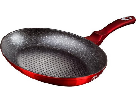 Berlinger Haus Metallic Line BH-7169 Σχαροτήγανο Αλουμινίου Μαρμάρινη Επίστρωση 35cm