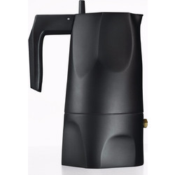 Alessi Ossidiana Μπρίκι Espresso 3Cups Μαύρο