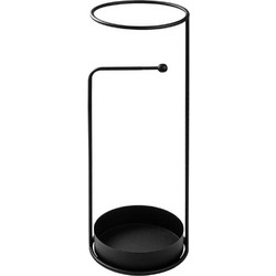 Ομπρελοθήκη 247HFM1222 22x22x60cm Black Aberto Design Μέταλλο