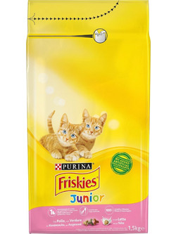 Purina Friskies Junior with Chicken, Vegetables & Milk 1.5kg