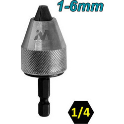 WHIRLPOWER 969-5-06314 Αυτόματο τσόκ βιδολόγου 1/4" 1-6mm