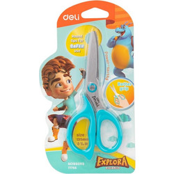 DELI ΨΑΛΙΔΙ ΠΑΙΔΙΚΟ BLISTER 5 3/10 13.5cm EXPLORA ΜΠΛΕ