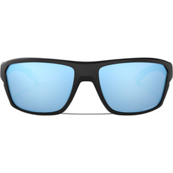 Oakley Split Shot OO 9416 06 Ανδρικά Γυαλιά Ηλίου Ορθογώνια Κοκάλινα Μαύρα με Μπλε Καθρέπτη Φακό