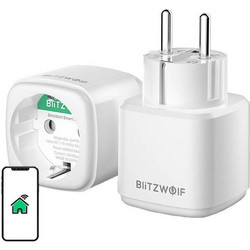 BlitzWolf Έξυπνη πρίζα ZigBee, 3680W (Λευκό) - (BW-SHP15)