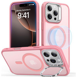 ESR Classic Hybrid with Stash Stand HaloLock MagSafe Θήκη Frosted Pink (iPhone 16 Pro)