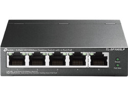 TP-Link TL-SF1005LP Unmanaged L2 Switch με 5 Θύρες Ethernet 100Mbps