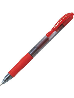 Pilot G-2 Στυλό Gel 1mm Κόκκινο BL-G2-10R