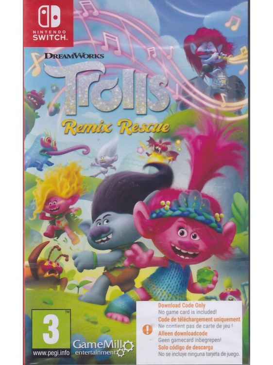 Trolls Remix Rescue Key Nintendo Switch