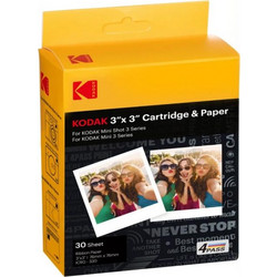 Kodak 30 Photo Cartridge for Mini Shot Combo Printers and Cameras C300/C300r (7.6 x 7.6cm)