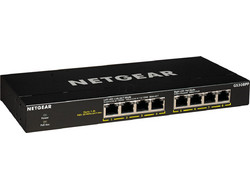 Netgear GS308PP Unmanaged L2 Switch με 8 Θύρες Ethernet 1Gbps