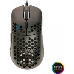 HK Gaming Mira-M Ενσύρματο Gaming Ποντίκι RGB 12000 DPI Black