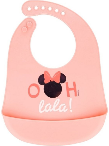 Minnie Mouse - Bib With Pocket (Indigo dreams) - (13129)