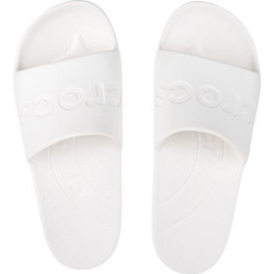 Crocs Ανδρικές Παντόφλες Καλοκαιρινές Αντιολισθητικές Κολυμβητηρίου Λευκές 210088-100