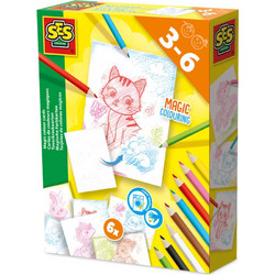 SES Creative Magic colour cards Για ηλικίες 3+ Ετών 14051