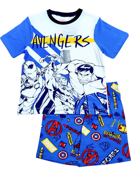 ΠΙΤΖΑΜΑ ΑΓΟΡΙ MARVEL AVENGERS EV2009 ΜΠΛΕ (4-10 ΕΤΩΝ)
