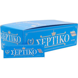 Κουτί με 50 χαρτάκια Σέρτικο γαλάζιο, λεπτό, 51006, φύλλα 50