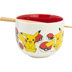 Μπολ + Chopsticks Pikachu (500ml)