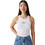 Levi's Γυναικείο Καλοκαιρινό Top Ριπ Λευκό A9415-0004