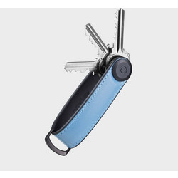 Orbitkey - Hybrid Leather Key Organiser - Lake Blue