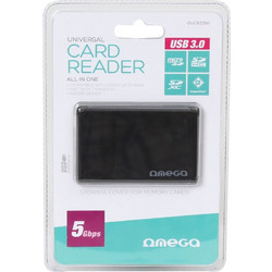 Omega OUCR33IN1 Card Reader USB-A 3.2 Gen 1 για SD / microSD / Compact Flash