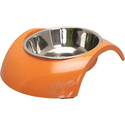 Rogz Luna Πορτοκαλί Διπλό Μπολ Σκύλου-Γάτας 2x350ml