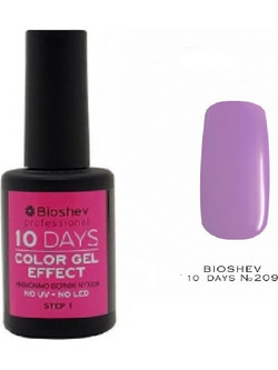 Bioshev 10 Days Color Gel Effect 209 Gloss Βερνίκι Νυχιών Μακράς Διαρκείας 11ml