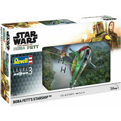 Revell Boba Fett's Starship Συναρμολογούμενο Πλαστικό Μοντέλο Αεροπλάνου 1:88