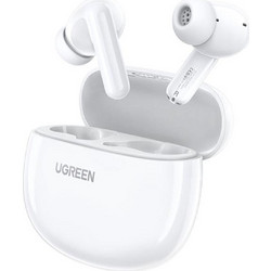 Ugreen P3 In-ear Bluetooth Handsfree Ακουστικά με Θήκη Φόρτισης Λευκά