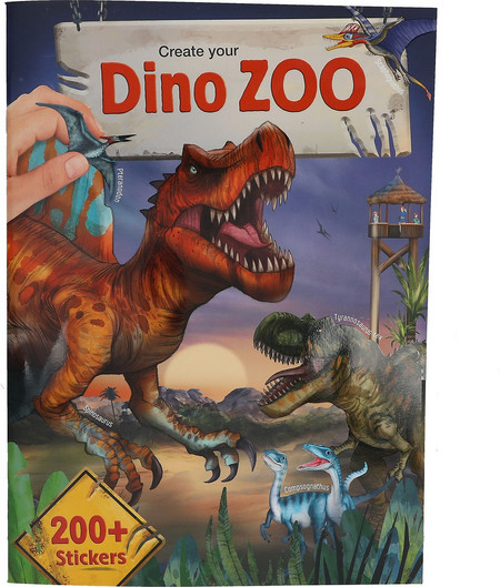 Dino World - Coloringbook Create Your DINO ZOO (413606)