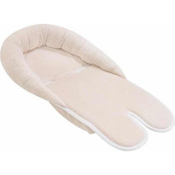 KikkaBoo Memory Foam Στρώμα Καθίσματος Αυτοκινήτου Beige Velvet