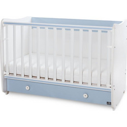 Lorelli Dream Πολυμορφική Κούνια για Στρώμα 60x120cm White Baby Blue