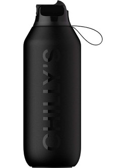 Chilly's Series 2 Bottle Flip Abyss Black 500ml