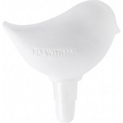 Πώμα Φιάλης Fly With Me RD0017783 9,5x9,1x4,7cm White Raeder Πορσελάνη