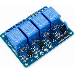 4 channel 5V relay module with light coupling 5V Ρελέ