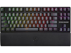 Zeroground Tonado Mini KB-3100G Μηχανικό Gaming Πληκτρολόγιο TenKeyLess με Outemu Red Διακόπτες RGB Black