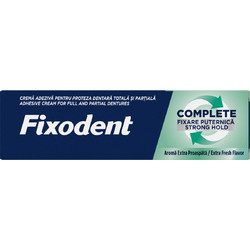 Fixodent Complete Strong Hold Extra Fresh Στερεωτική Κρέμα Τεχνητής Οδοντοστοιχίας 47gr