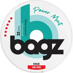 BAGZ Power Mint 48mg Σακουλάκια Νικοτίνης