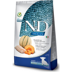 Farmina N&D Ocean Grain Free Mini Puppy with Cod, Pumpkin & Cantaloupe Melon 800gr
