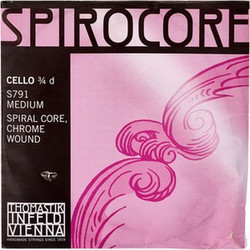 Thomastik-Infeld Spirocore S791 Χορδή Τσέλου D Chrome Medium Tension 3/4