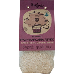 Βιολογικό Ρύζι Καρολίνα Λευκό 500gr Βιοαγρός