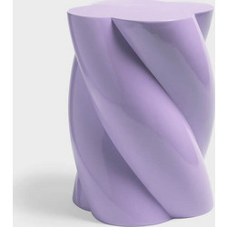 Βοηθητικό pillar τραπεζάκι &Klevering Marshmallow Lilac Glass fiber 40 x O 30 cm