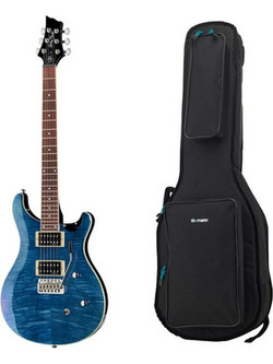 Harley Benton CST-24T Ocean Flame w/Bag