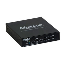 Dante/Quad Channel Audio PoE Gateway MUXLAB 500765