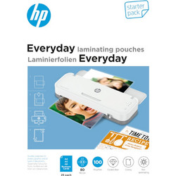 HP 9158 Everyday φύλλα πλαστικοποίησης set - A4 A5 A6 επαγγ. κάρτες - 80 microns - 100 τμχ-113049-0037