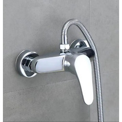 Μπαταρία Ντουζιέρας Chrome Ορείχαλκος (Brass) ΠΛΗΡΕΣ ΣΕΤ Bonken ST-2652