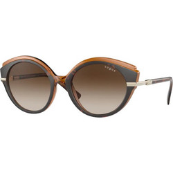 Vogue VO5385SB 2386/13 Γυναικεία Γυαλιά Ηλίου Cat Eye Κοκάλινα Καφέ με Καφέ Φακό