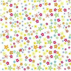 Next χαρτί περιτυλίγματος 16 φύλλα 70x100εκ. λουλούδια