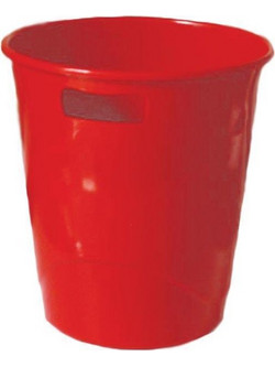Ark καλάθι πλαστικό 9lt κόκκινο 27x25εκ